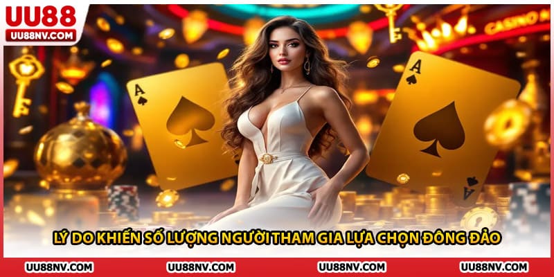 Lý do khiến số lượng người tham gia lựa chọn đông đảo