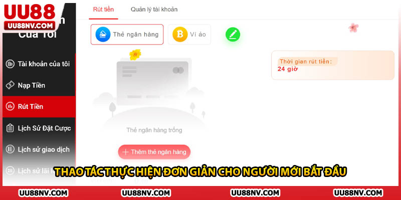 Thao tác thực hiện đơn giản cho người mới bắt đầu